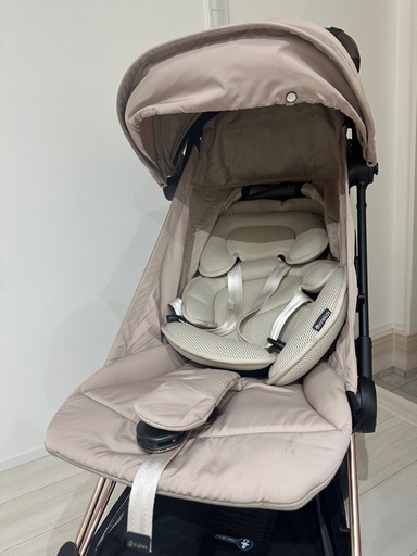 【美品、おまけ1万円以上付き
】Cybex/サイベックス　Coya/コヤ RoseGold Cozy-beige