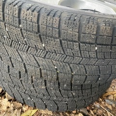 アルミ付きスタッドレスタイヤ　軽コペンよ用の画像