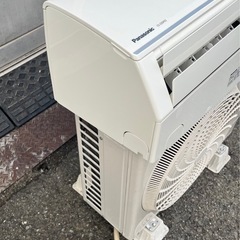 【動確済み】Panasonic ルームエアコン CS-22DFE5-W 冷房6畳〜10畳 暖房6畳 単相 100V 2017年 パナソニック インバーター冷暖房除湿タイプの画像
