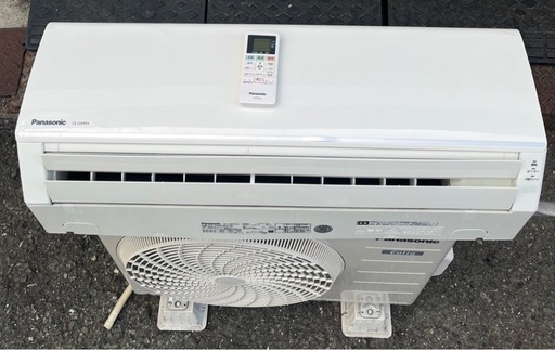 【動確済み】Panasonic ルームエアコン CS-22DFE5-W 冷房6畳〜10畳 暖房6畳 単相 100V 2017年 パナソ