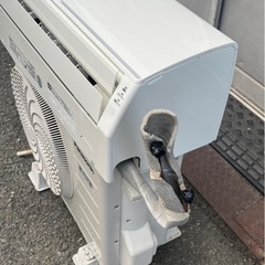 【動確済み】Panasonic ルームエアコン CS-22DFE5-W 冷房6畳〜10畳 暖房6畳 単相 100V 2017年 パナソニック インバーター冷暖房除湿タイプの画像