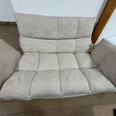 ※受け渡し日，時間限定　2人がけソファの画像