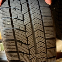 スタッドレスタイヤ　155\65R14 ホイールつき付きの画像