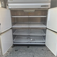 【動確済み】ホシザキ 業務用 縦型冷蔵庫 HR-150S-ML 4枚扉 ワイドスルー 単相 100V 冷蔵1337L W1200×D800×H1890 縦型4枚扉 大阪の画像