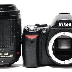 手ぶれ補正付き✨Nikon D40 レンズセット✨スマホ転送　55-200mm VR ぼうえん望遠レンズの画像