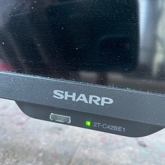 SHARP シャープAQUOS 2T-C42BE1 42V型液晶カラーテレビ（2020年製） の画像
