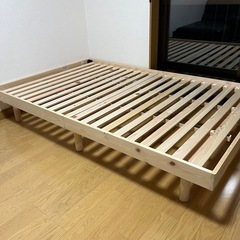 プライマルボンネルコイル マットレス　セミダブルベットセットの画像