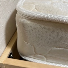 プライマルボンネルコイル マットレス　セミダブルベットセットの画像