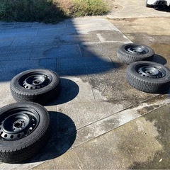 175 70 14 5.5J スタッドレス　鉄ホイールの画像