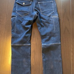 Mサイズバイク防風パンツデニムフィールドコアツーリングの画像