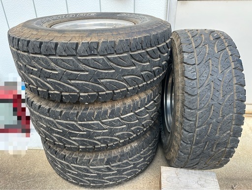 ブリジストン DUELER 32✖️11.50R15LT 113S タイヤホイール 4本セット