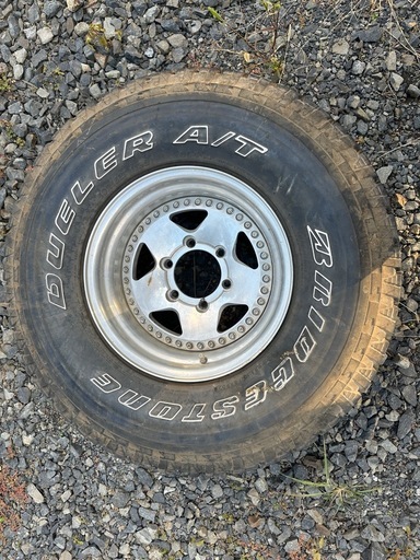 ブリジストン DUELER 32✖️11.50R15LT 113S タイヤホイール 4本セット