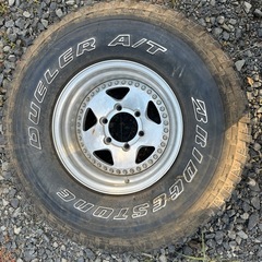 ブリジストン DUELER 32✖️11.50R15LT 113S タイヤホイール 4本セットの画像