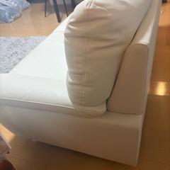 3人用合皮ソファ(Nシールドキャッツ3)の画像