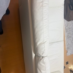 3人用合皮ソファ(Nシールドキャッツ3)の画像