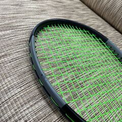 【リサイクルショップ ピカソ 小松原】🎾🔥WILSON BURN 100S✨グロメットブラックカスタムG2🎾✨★0146★の画像