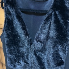 異素材コンビファーベストの画像