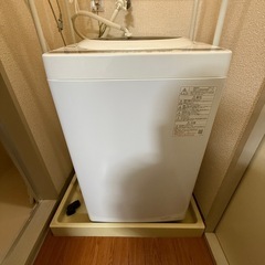 美品TOSHIBA洗濯機5㎏の画像