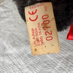 シュタイフ テディベア リトルブラッキー＆リトルホワイティー 限定品の画像