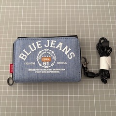 【新品未使用】EDWIN 折りたたみ財布 財布 ①の画像