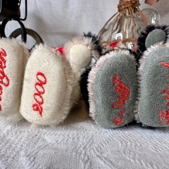 シュタイフ テディベア リトルブラッキー＆リトルホワイティー 限定品の画像