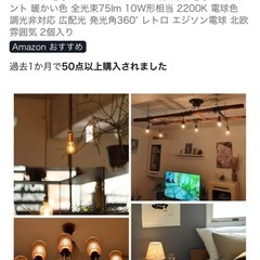 LED電球　北欧　おしゃれの画像