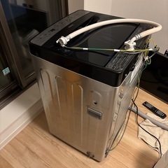 ハイアール5.5kg洗濯機ブラック
の画像