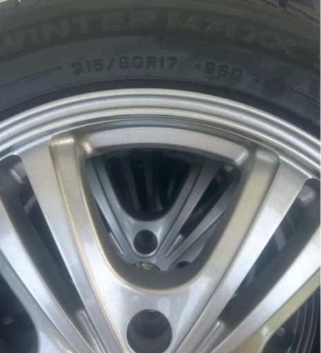 215/60R17,17✖️7J ,アルミホイルセット