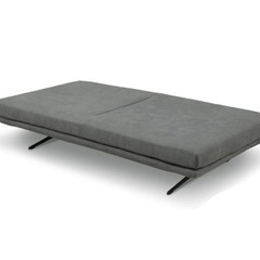 アイランドソファ レザー系　W160xD97H40 マットレス付　地域限定無料配送の画像