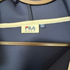FILA GOLF フード付きジャケット L ネイビーの画像
