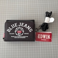 【新品未使用】EDWIN 折りたたみ財布 財布 ②の画像
