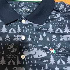 Arnold Palmer ゴルフシャツ パンツ L ネイビー ブルーの画像