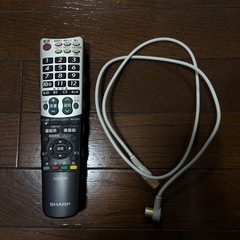 【SHARP】26インチ＊テレビ/アンテナケーブル付の画像