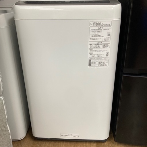 2021年製7kgPanasonic 縦型洗濯機 割引 お湯取りホース付き