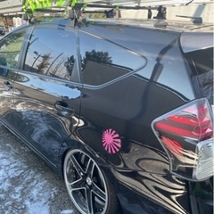 交換可能　激安　プリウスα 後期仕様　改造多数　車検来年1月まで込み込みの画像