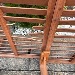 目隠しラティスの画像