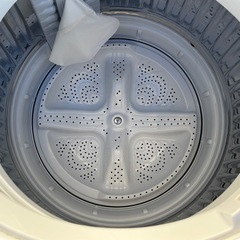 2022年製 SHARP シャープ 6.0kg 全自動洗濯機 ES-GE6Gの画像