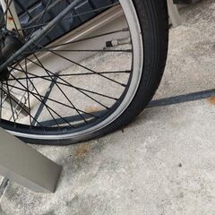 折りたたみ自転車の画像