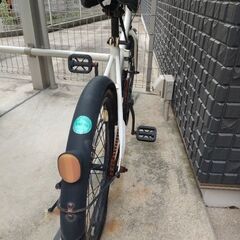 折りたたみ自転車の画像