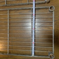 メタルラック　ルミナス　120Cmx35 ２個　差し上げます　スチールラックの画像