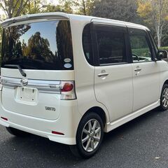 タントカスタム後期 車検2年付き ディーラー下取り車 ナビ フルセグTV ETC完備 コミコミ価格 下取り大歓迎の画像