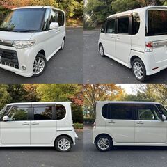 タントカスタム後期 車検2年付き ディーラー下取り車 ナビ フルセグTV ETC完備 コミコミ価格 下取り大歓迎の画像