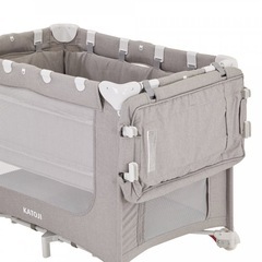 【極美品】カトージ　ベビーベッドの画像