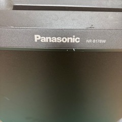 Panasonic  冷蔵庫　NR-B17BW
の画像