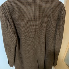 UNITED ARROWS A DAY IN THE LIFE チェック柄コート ブラウン Lサイズ
の画像