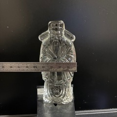 【開運】ガラス製　七福神の置物の画像