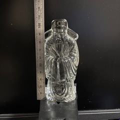 【開運】ガラス製　七福神の置物の画像