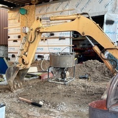 ユンボ ミニユンボ バックホウ ytb650s ヤンマー diyの画像