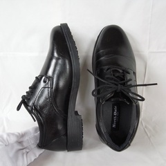 【引渡し11/16まで】ノースデイト ビジネスシューズ 26cm（ピンスパイク仕様）の画像