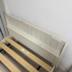 ニトリ　ベッドフレーム　シングルの画像